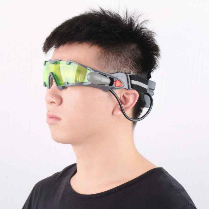 Adjustable Children Glasses Eyeshield Eye Protector Kids LED Lights Eyewear