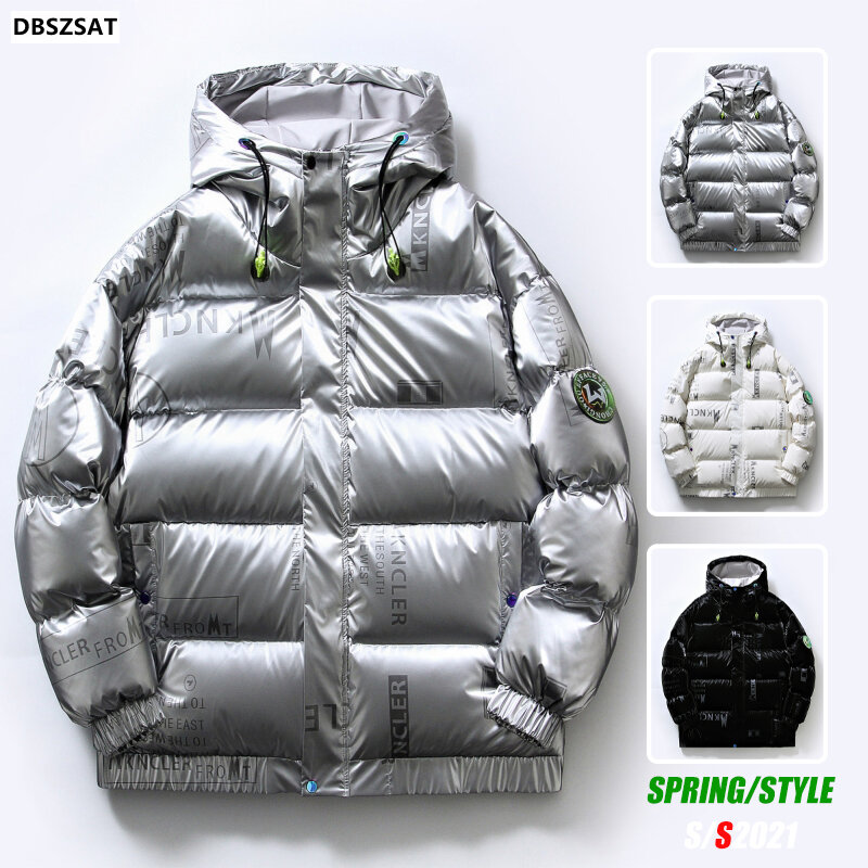 Men Down Jacket -20 Degree Winter Parkas Male White Duck Down Jacket Hooded Outdoor Thick Warm Padded Snow Coat Oversized M-4XL