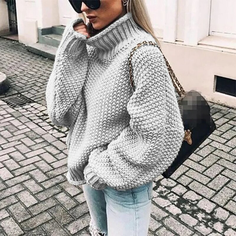 2023 donne maglioni lavorati a maglia Pullover manica lunga Pullover allentato signore autunno maglione moda nuovo autunno inverno vestiti top