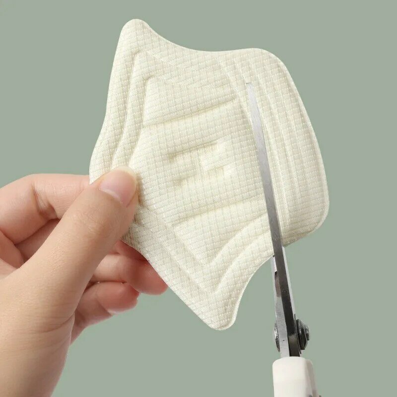 1/10Pairs Sponge Insoles Patch Heel Pads Sports Shoe Adjustable Size Feet Pad Pain Relief Cushion Inserts Heel Protector Sticker