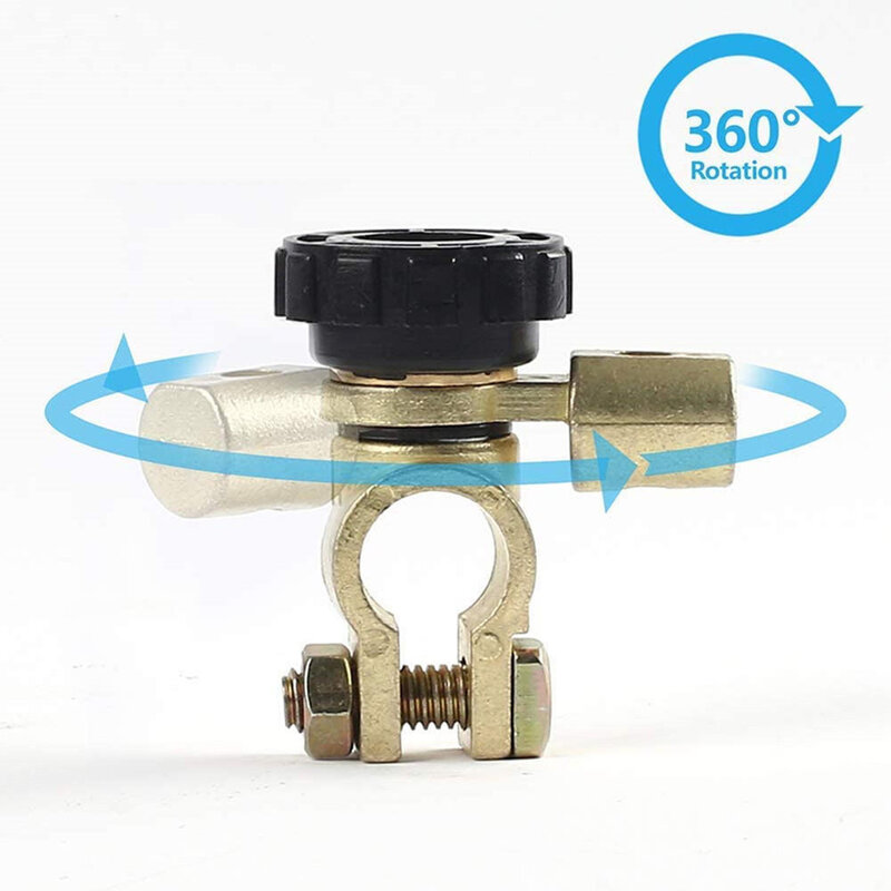 Alloy Battery Disconnect Switch For Car Durable Battery Cutting Off Supplies For Camping Vehicle