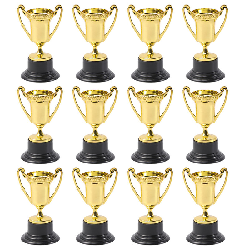 Trophy Trophies Mini Kids Award Plastic Awards Gold Soccer Prize Party Small Ceremony Star Winner Favors Prizes