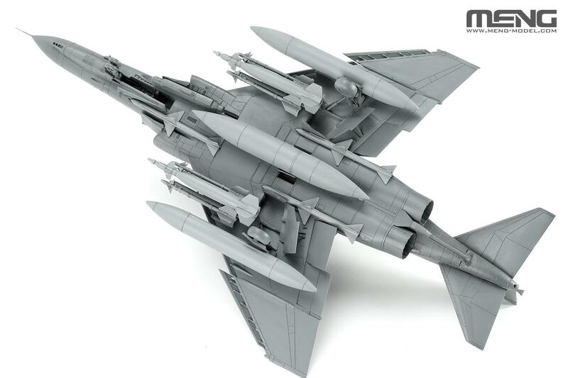 Meng LS-017 1/48 escala mcdonnell douglas F-4E phantoii modelo kit