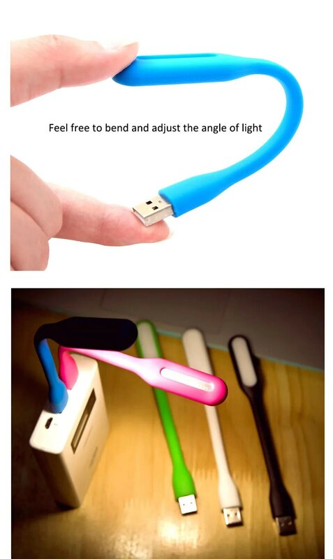 Heißer Verkauf 9 Farben Mini Tragbare Licht Mit USB Für Power Bank/Computer Led Lampe Schützen Sehvermögen USB LED laptop
