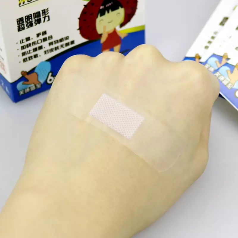 160 pz/lotto toppe curve trasparenti impermeabili strisce nastro adesivo intonaco medicazione per ferite benda curativa ausili per la prima fascia