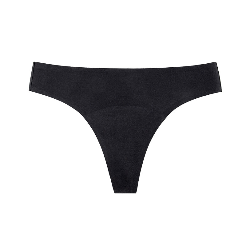 1pcs Seamless Thong Menstrual Panties Women Girl Light Flow Absorbency Period Underwear Leak Proof G-String Pants Plus Size