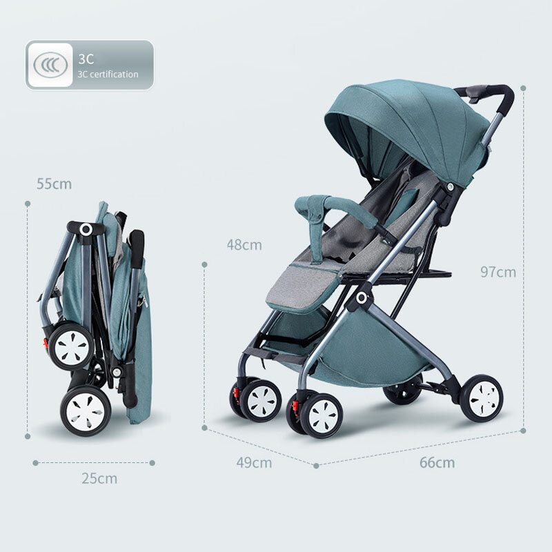 Детское автокресло 3 в 1, коляска для новорожденных, оптовая продажа, детские коляски, тренировочное колесо, двухсторонняя детская коляска