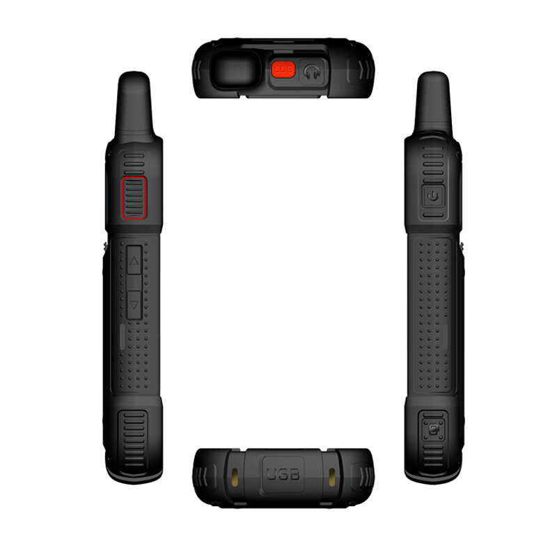 Zello Walperforated Talkie Phpne, radio avec appels téléphoniques, écran tactile IPS 4 ", Android 10, GPS, NDavid, 4G, ummy WA F100