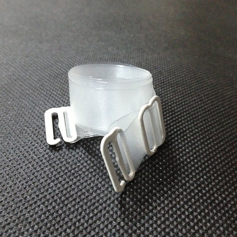 Ropa interior transparente con correa de hombro de alta elasticidad Invisible sin marcar, sujetador esmerilado de TPU, correa de hombro ensanchada