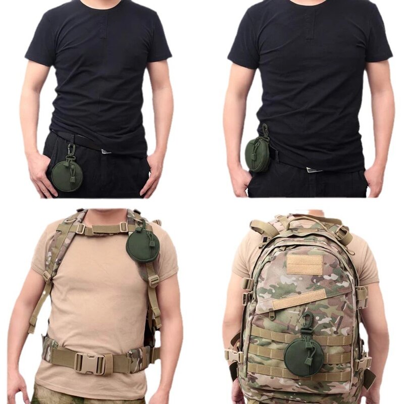 Тактический Карманный Кошелек, военный аксессуар, карманная портативная мини-сумка для монет, держатель для ключей, поясная сумка