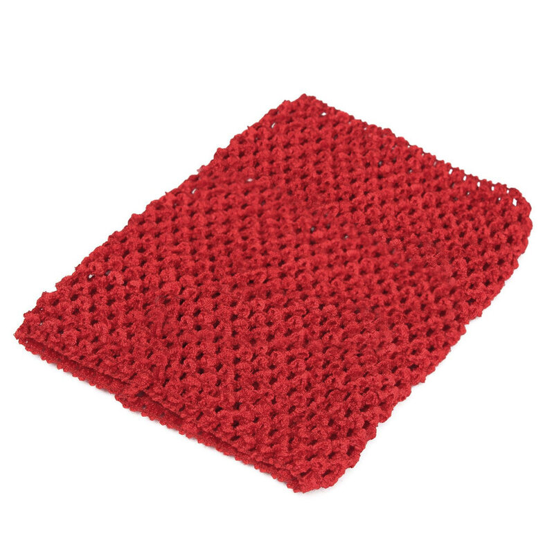 9 "Crochet Crop Top Tube Top Ikat Pinggang Elastis Ikat Rambut Anak Perempuan