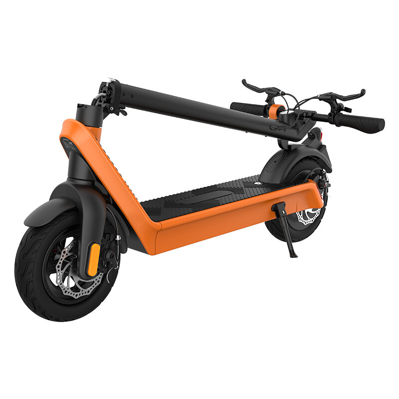 HX X9 PLUS Electric Scooter Orange 500W 36V 15.6Ah 10inch 40km/h IP54 Skateboard Foldable Light Weight Outdoor