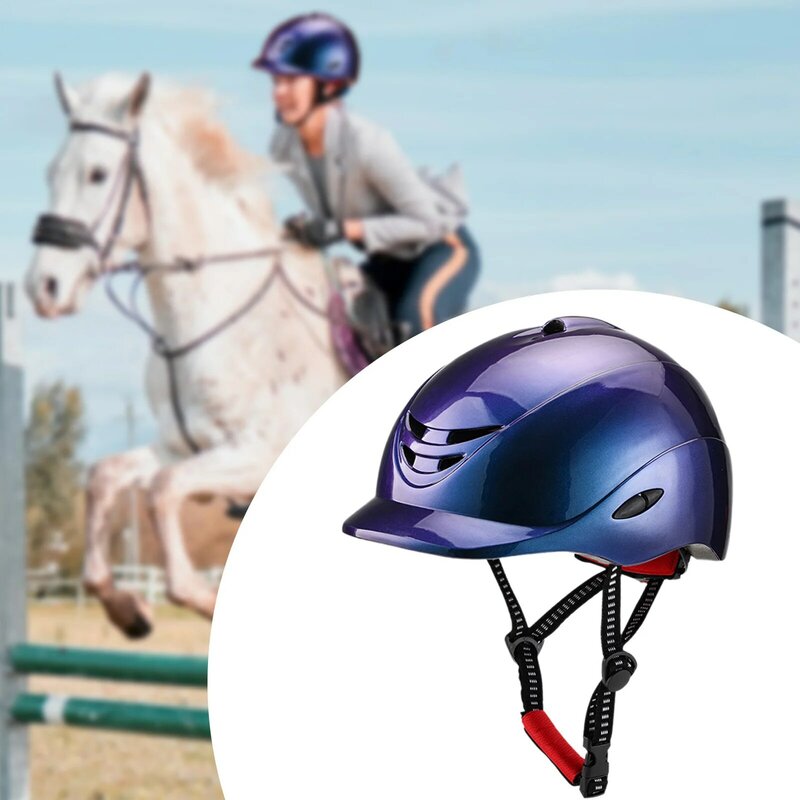 Unisex Equestrian Hat, Men Women Equestrian Hat, Horseback Rriding Hat, Compact Portable Adjustable Gifts for Men and Women