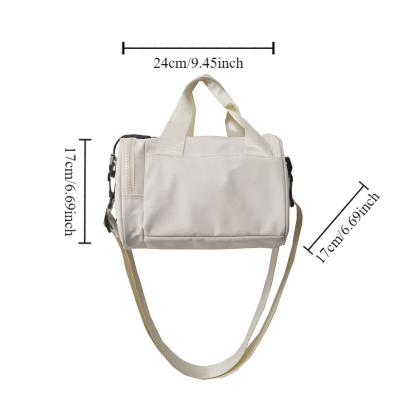 Nylon Shoulder Bags Fashion Large Capacity Foldable Travel Bags WaterProof Portable Handbag