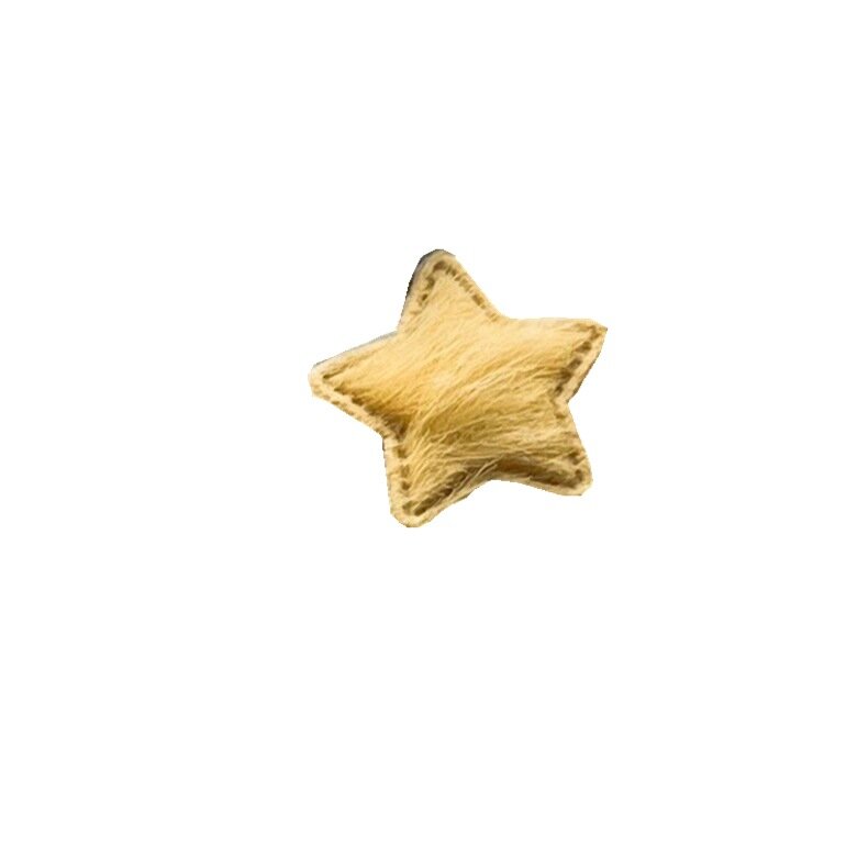 Mini patch 5 étoiles en relief ultrasonique, 2cm, 50 pièces, autocollant fleur étoile fait à la main bricolage, accessoires pour équipement de sauna pour cheveux