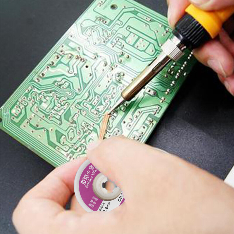 Kawat Solder, pita solder, perbaikan kabel jaringan solder CP2015, solder las 2.0mm harta karun solder 0.75 m 1.5 m