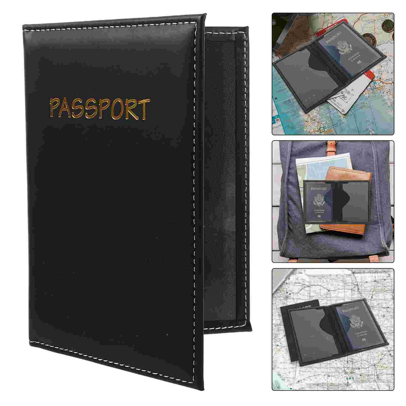 Passaporte Case Bag para o titular do cartão, carteira de manga, seguro e registro titulares, capa protetora, Passaportes Pouch, cartões