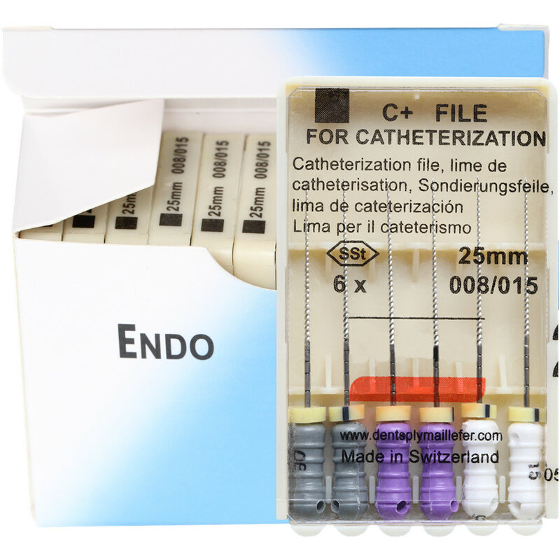 10 paczek/pudełko 21/25/31mm plik dentystyczny C do cewnikowania Endo kanału korzeniowego C pilniki ręczne wykorzystują stomatologię endodontyczną przyrząd laboratoryjny