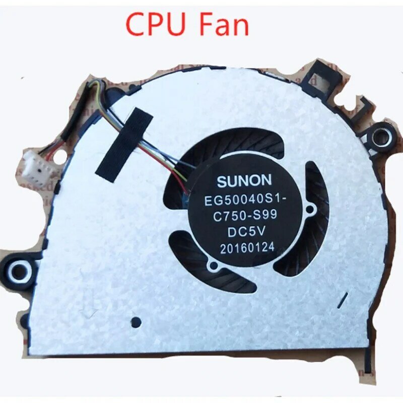 New Original Laptop Cooling Fan For Lenovo YOGA 710-14isk 710-14IKB 710-15IKB Fan EG50040S1-C750-S99 5F10L47336 DC28000HRS0