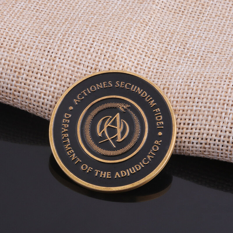 John Wick Movie Gold Coin Cosplay Continental Hotel Card adjustdicator Black Medallion Keanu Reeves Fans Collection Prop Fans Gift
