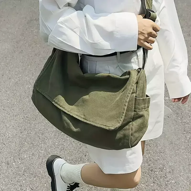 กระเป๋ากระเป๋าโท้ทลำลองผู้หญิงวินเทจ ZV04กระเป๋าหิ้ววัยรุ่น tas Jinjing kanvas