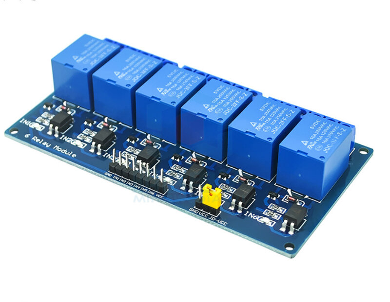 5V 12V24V 1 2 4 6 modulo relè a 8 canali con uscita relè accoppiatore ottico 1 2 4 6 modulo relè a 8 vie per Arduino disponibile