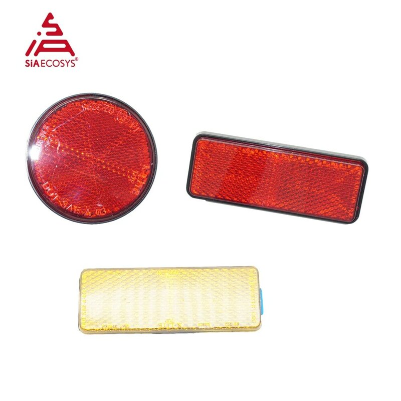 SIAECOSYS Plastic Reflector suitable for Electric Bicycle Scooter Motorcycle ATV Dirt Bike Accessories
