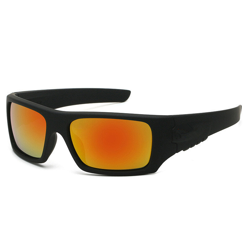 Kacamata Hitam Mewah 2023 Kacamata Hitam Persegi untuk Olahraga Modis Desain Merek Pria Kacamata Hitam Berkendara Vintage UV400