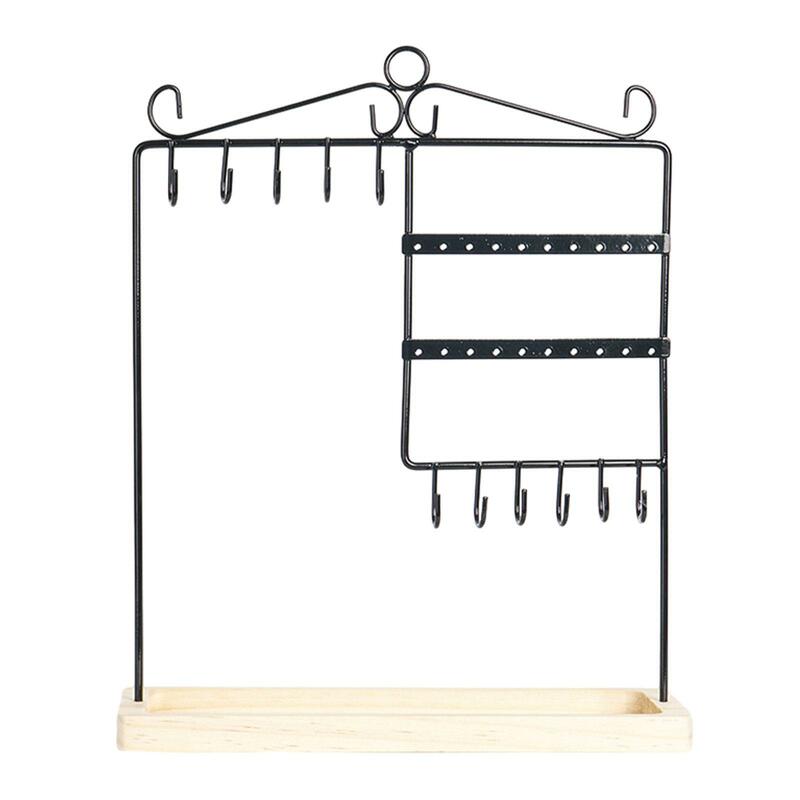 Jewelry Organizer Stand Holder Removable Chains Jewelry Stand for Shopping Mall Photography Jewelry Store Live Broadcast Dresser