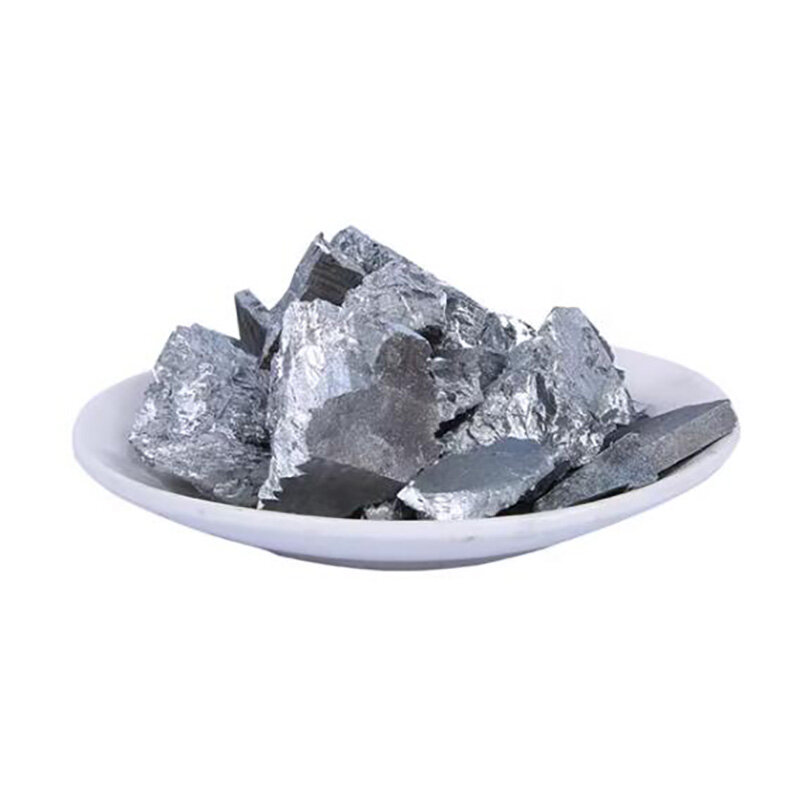 Riasan Ingot logam Antimony baja untuk penelitian ilmiah Sb 99.99%