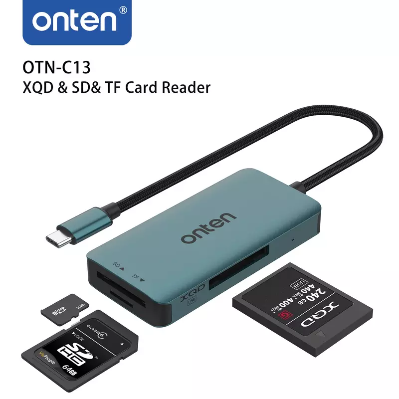 ONTEN oryginalny OTN-C13 typu C do XQD & SD i czytnik kart TF