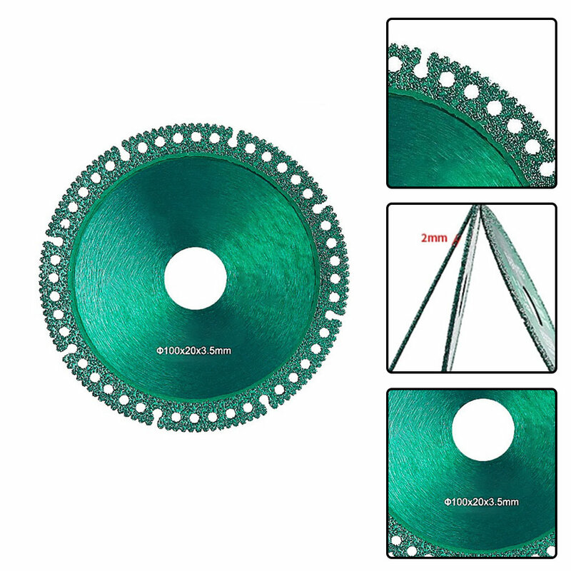 1 диск для резки стекла, алмазный диск для резки, пильный диск, лезвие для мрамора, плитки, керамики, нефрита, режущие лезвия, Многофункциональный диск для резки стекла
