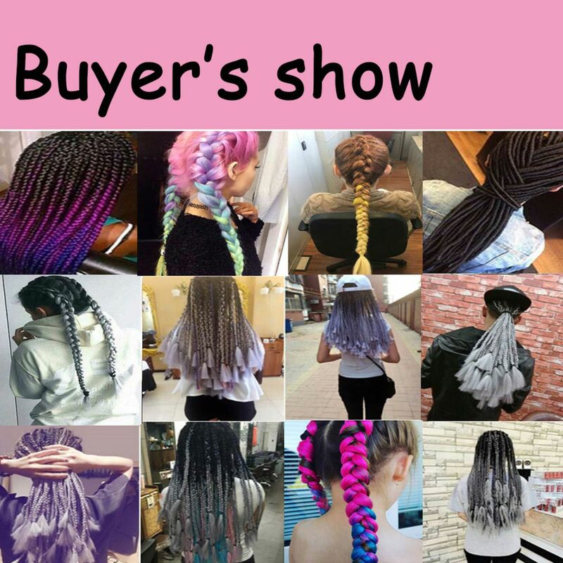 Girls Xpression Crochet Hair Kanekalon Braiding Hair Jumbo Braids Hair Extensions For Women Pre Stretched Synthetic Hair Bundles