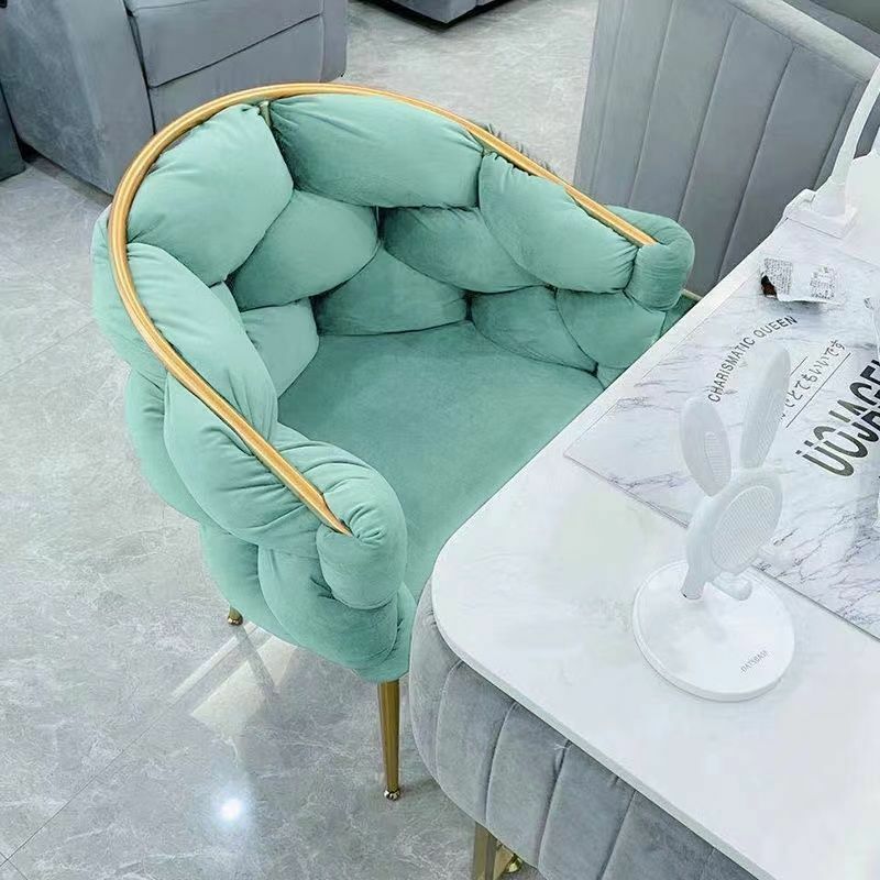 Nordic Dining Chair Accent Office Salon White Lounge Modern Chair Bedroom Kitchen Occasional Sillas Furniture