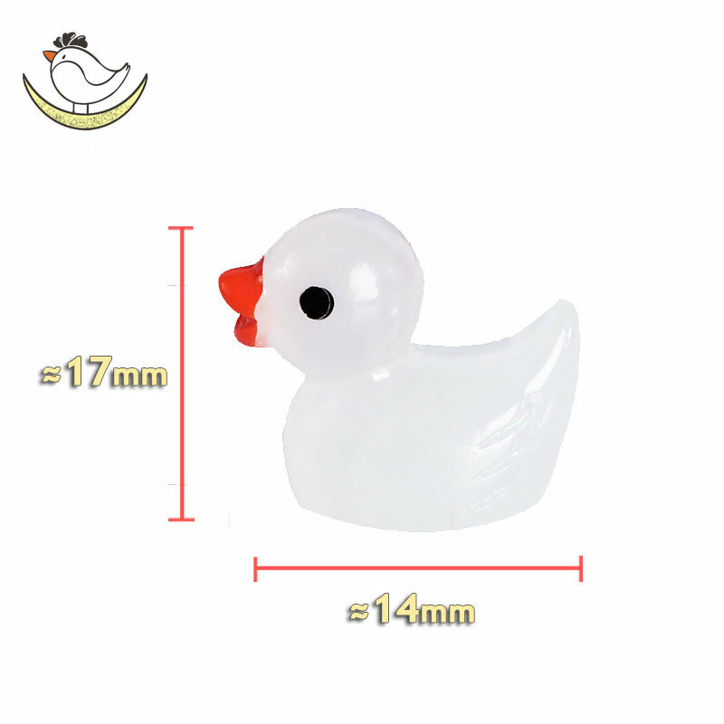Resin Duck Glowing Kids Mix Color Novel Children Toys Glow in the Dark Novelty Toy Return Gift Stars Ornaments Luminous Present