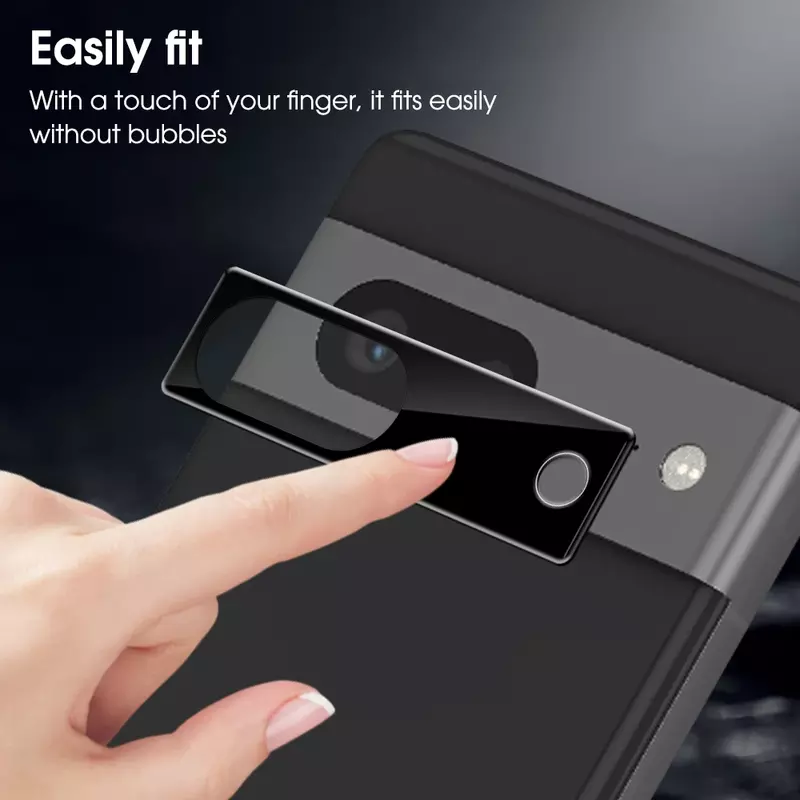 For Google Pixel 7A Camera Tempered Glass Full Cover Films Screen Protector 3D Curved Anti-scratch Protective Glass Film