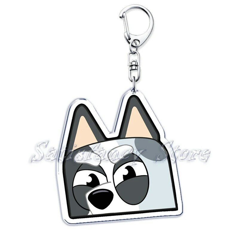 Hot Cartoon Family Keychains Ring for Accessories Bag Mum Dad Muffin Chilli's Checklist Pendant Key Chain Jewelry Fans Gifts
