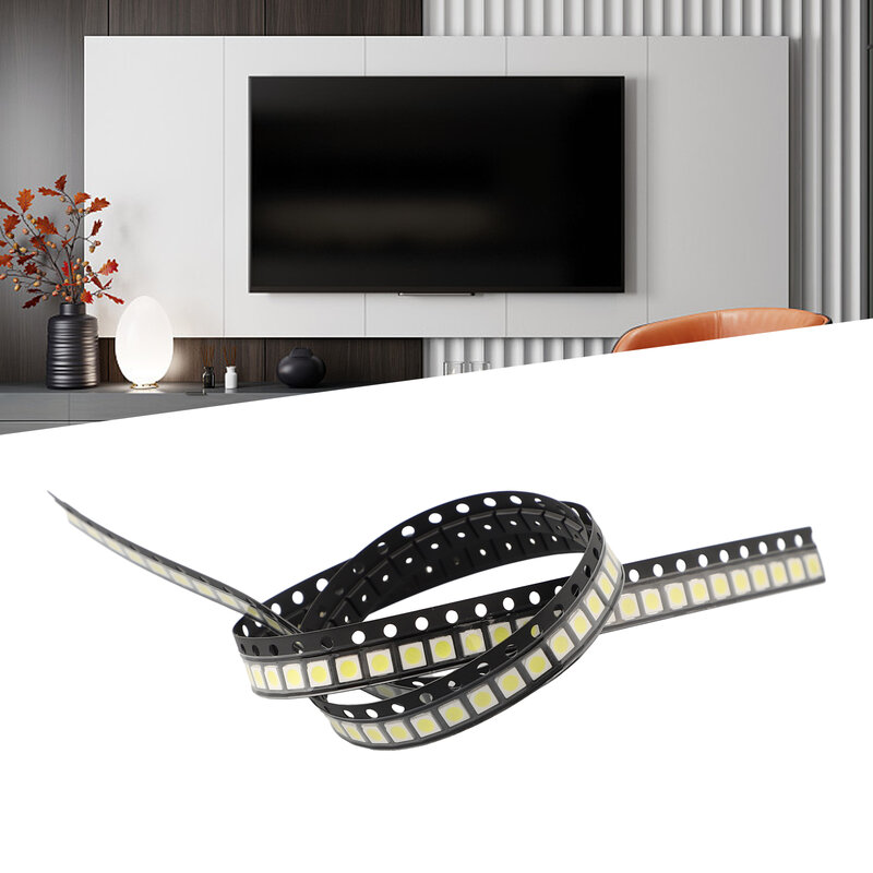 Durable Contactors Electronic Component Lamp Beads LED Lights 100pcs 12000-15000K 1W TV Backlight Strip Module