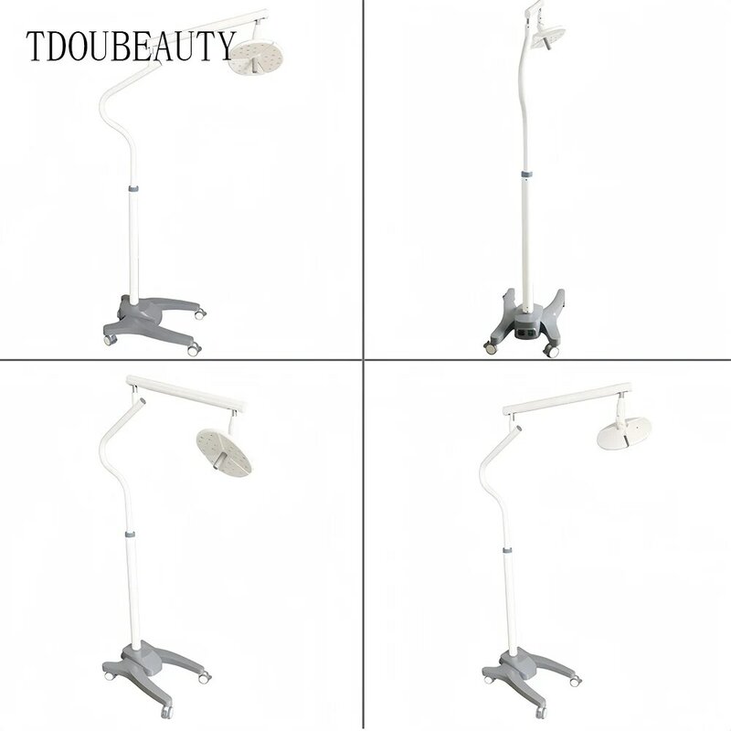 27 Holes Floor Standing LED Vertical Shadowless Operating Lamp 50000 Lux Examination Light KD-2018L-1 for Veterinary Procedure