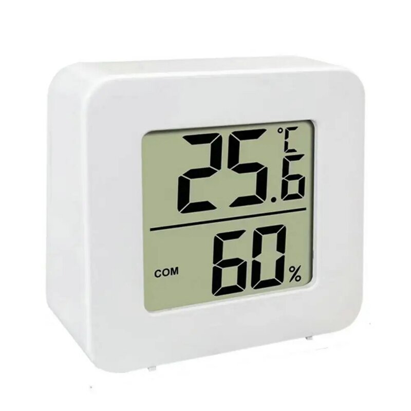 Mini termometr pokojowy LCD cyfrowy miernik wilgotności w pomieszczeniu z czujnik termo-higrometryczny miernikiem wilgotności w pomieszczeniu termometr do higrometru U2A4