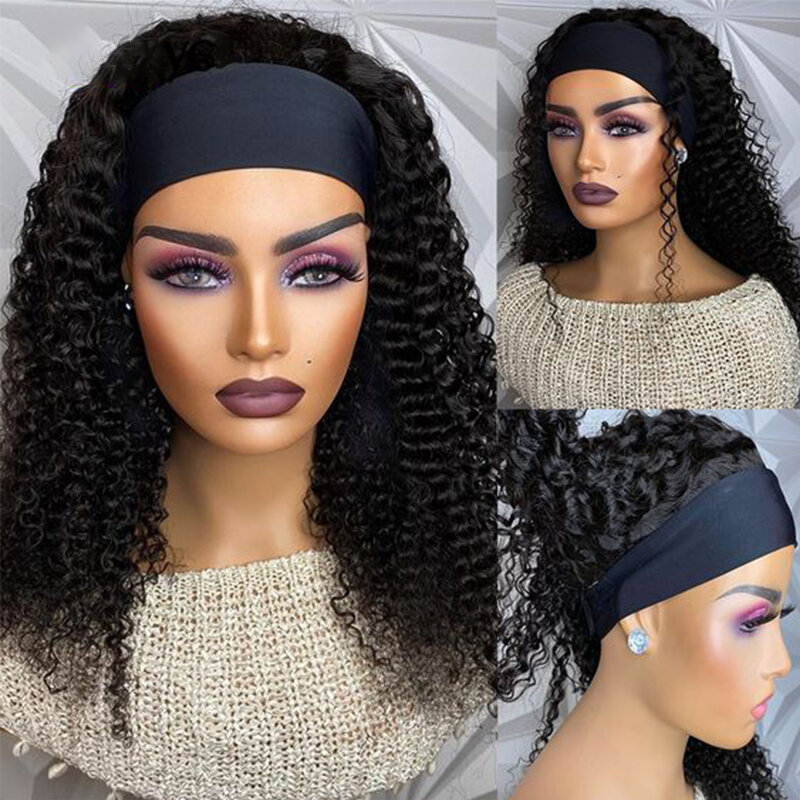 Peruka na głowę peruka z ludzkich włosów kręcone Bob z pełną maszyną peruki dla czarnych kobiet bezklejowe peruki gotowe do noszenia 180% gęstości na co dzień