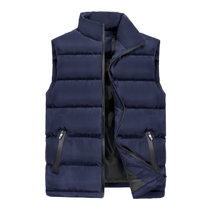 MRMT-Chaleco de algodón para hombre, chaqueta cálida de talla grande, ropa exterior, 2024