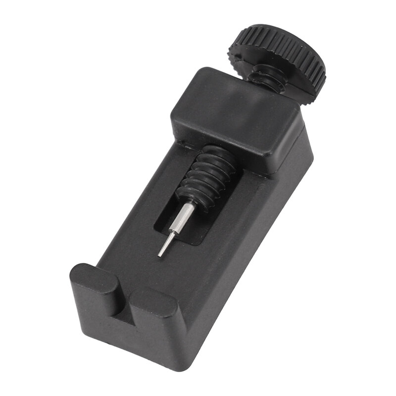 Uhr Link Gürtel entferner schwarz/silber langlebig Home Mini Uhr Reparatur verstellbare Band Link Pin Entferner Kunststoff Metall