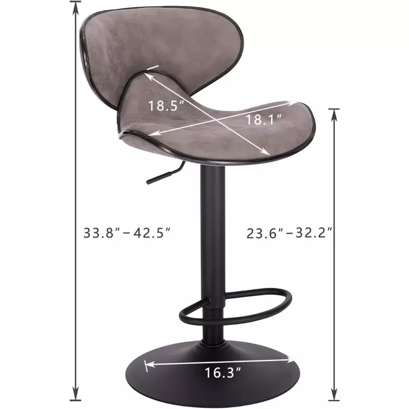 Барная версия 2, поворотный высокий кухонный стул для обеденного стола, стулья с регулируемой высотой стола, барный стул