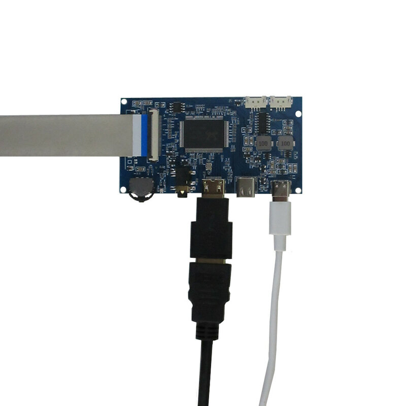 Tela LCD IPS Tn, EDP Universal Altamente Compatível, Placa de Controle de Driver Compatível com HDMI Tipo C, 30Pin, 40Pin
