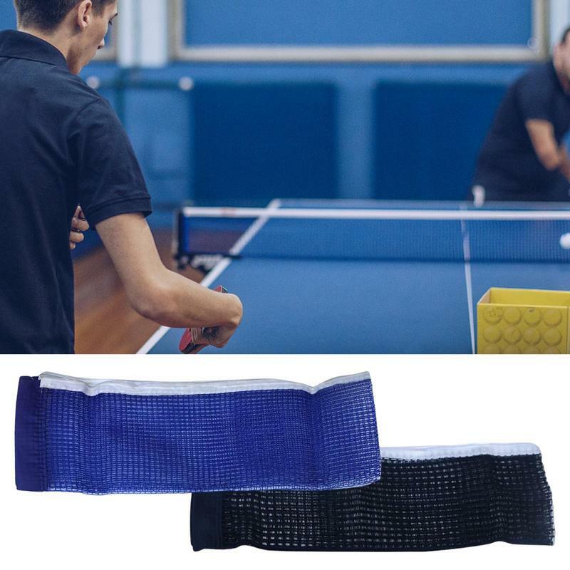 Tenis Meja Plastik Jaring Jaring Kuat Kit Jaring Portabel Kit Pengganti Rak Jaring untuk Bermain Ping-Pong Kualitas Tinggi