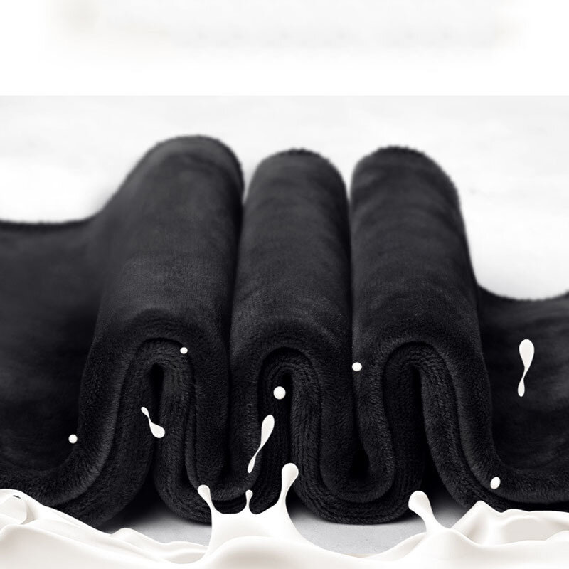 Кашемировые леггинсы для женщин, черные фланелевые теплые Волшебные брюки-карандаш с высокой талией из ягненка