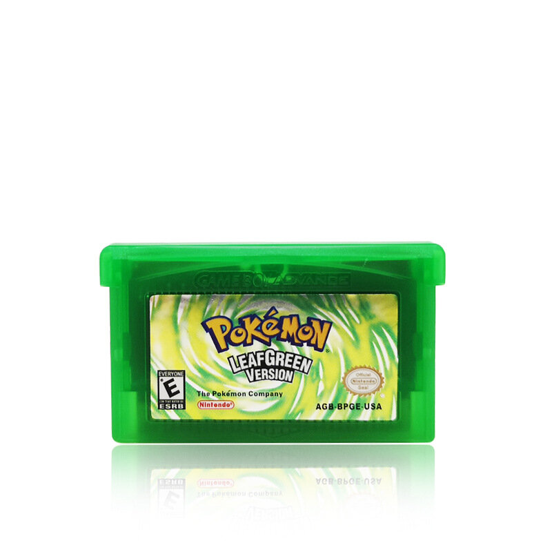 Pokemon Game Card English Language Emerald Sapphire Series NDSL GB GBC GBM GBA SP Ruby Firered Video Cartridge Console Game Card