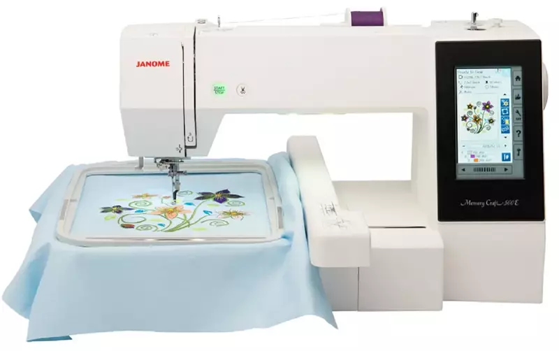 Summer discount of 50% HOT SALES FOR Janome Memory Craft 500E Embroidery Machine for industrial embroidery machines for sal