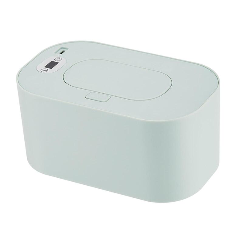 Wipe Warmer Holder Dustproof Wipe Warmer and Wet Wipe Dispenser with Lid for Outdoor Bathroom Traveling Household